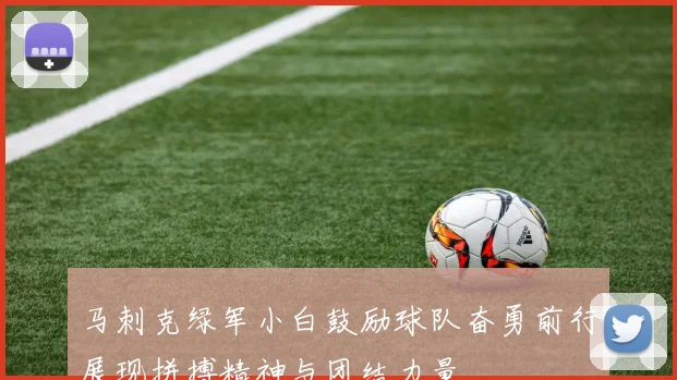 马刺克绿军小白鼓励球队奋勇前行展现拼搏精神与团结力量
